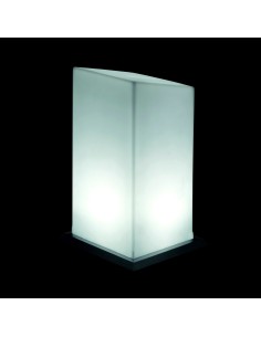 Напольный светильник LED Plato-5 белый 220V 2