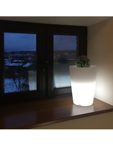 Кашпо с подсветкой LED Greta-1 RGB
