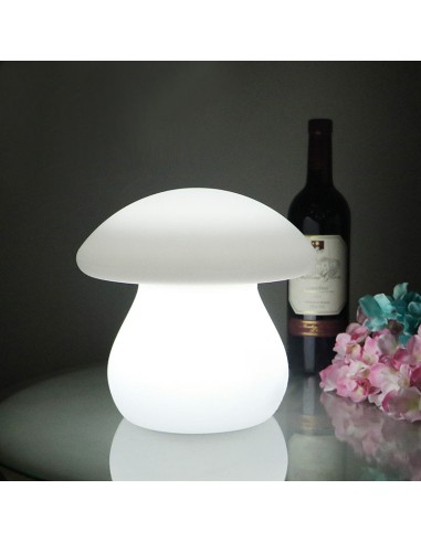Настольная лампа Гриб LED Mushroom белая 220V