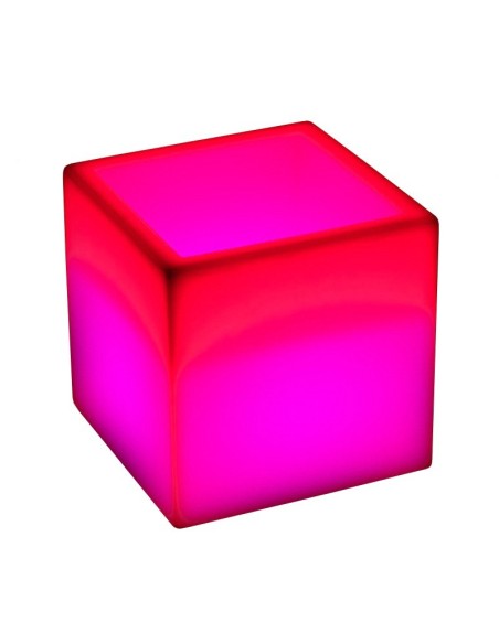 Кашпо с подсветкой Куб LED Plaza 40 см RGB с аккумулятором Кашпо с подсветкой Куб LED Plaza 40 см RGB с аккумулятором