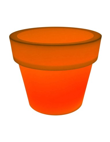 Светящийся вазон для цветов LED FLOWERPOT-1 c разноцветной RGB подсветкой и пультом ДУ IP65 220V