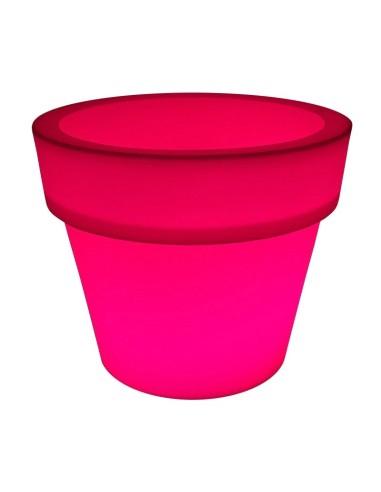 Светящийся вазон для цветов LED FLOWERPOT-1 c разноцветной RGB подсветкой и пультом ДУ IP65 220V