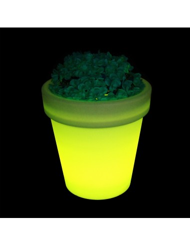 Кашпо с подсветкой LED Alphen-2 RGB