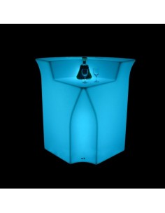 Барная стойка светящаяся LED ROYAL (угловая секция) светодиодная разноцветная RGB IP65 2