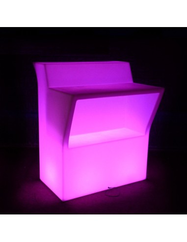Барная стойка светящаяся LED ROYAL (фронтальная секция) светодиодная разноцветная RGB IP65