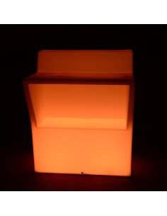 Барная стойка светящаяся LED ROYAL (фронтальная секция) светодиодная разноцветная RGB IP65 2