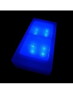 Светодиодная брусчатка 200x100 мм LED Lumbrus Brick синяя IP68 2