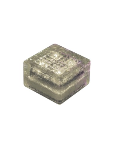 Светодиодная брусчатка 100x100 мм на солнечных батареях LED Solar Glass белая IP68