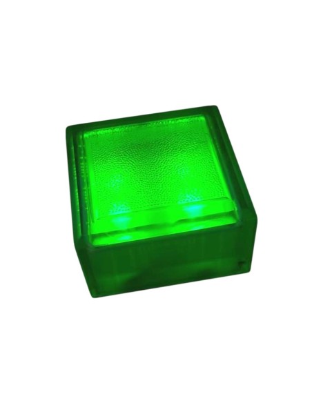 Светодиодная брусчатка 100x100 мм LED Lumbrus City зелёная IP68 Светодиодная брусчатка 100x100 мм LED Lumbrus City зелёная IP68