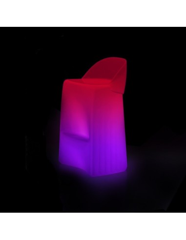 Барный стул с подсветкой LED Waves RGB