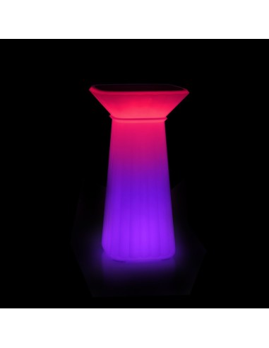 Барный стол с подсветкой LED Waves RGB