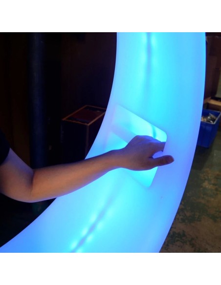 Качели светящиеся Кольцо LED SWING разноцветные RGB с пультом IP65 220V Качели светящиеся Кольцо LED SWING разноцветные RGB с пультом IP65 220V