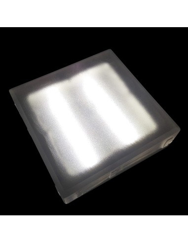 Светодиодная тротуарная плитка 200x200 мм LED Lumbrus Brick белая IP68