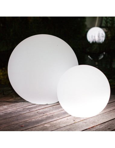 Уличный светильник шар LED MOONBALL 60 см светодиодный белый IP65 220V