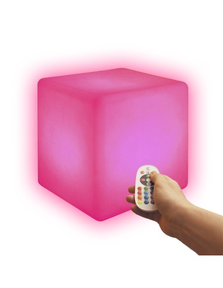 Светильник куб беспроводной LED CUBE 30 см разноцветный RGB с аккумулятором и пультом USB IP68 Светильник куб беспроводной LED CUBE 30 см разноцветный RGB с аккумулятором и пультом USB IP68