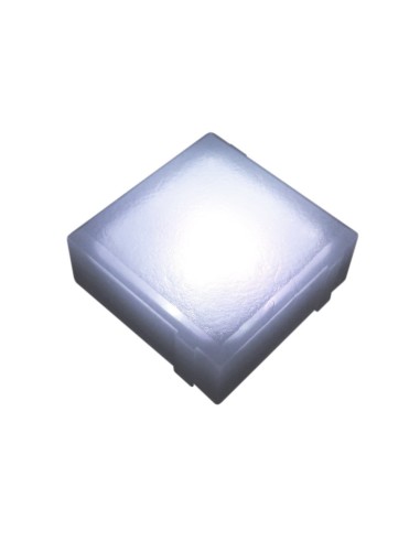 Светодиодная брусчатка 100x100 мм LED Lumbrus Brick белая IP68