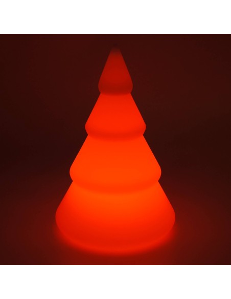 Беспроводной светильник Ёлочка LED CONIC многоцветный RGB с пультом ДУ и аккумулятором Беспроводной светильник Ёлочка LED CONIC многоцветный RGB с пультом ДУ и аккумулятором