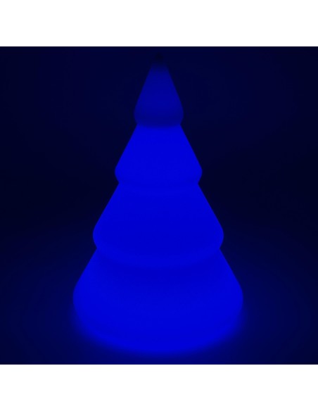 Беспроводной светильник Ёлочка LED CONIC многоцветный RGB с пультом ДУ и аккумулятором Беспроводной светильник Ёлочка LED CONIC многоцветный RGB с пультом ДУ и аккумулятором