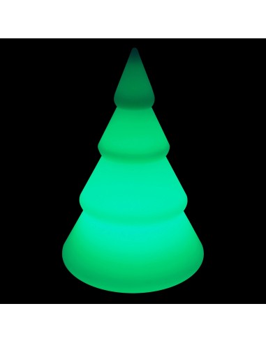 Беспроводной светильник Ёлочка LED CONIC многоцветный RGB с пультом ДУ и аккумулятором