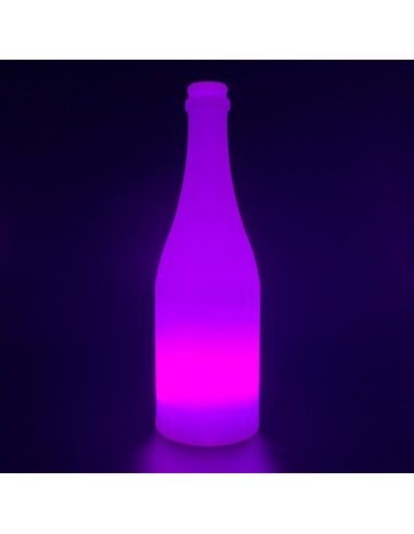 Беспроводной светильник Бутылка LED BOTTLE многоцветный RGB с пультом ДУ и аккумулятором