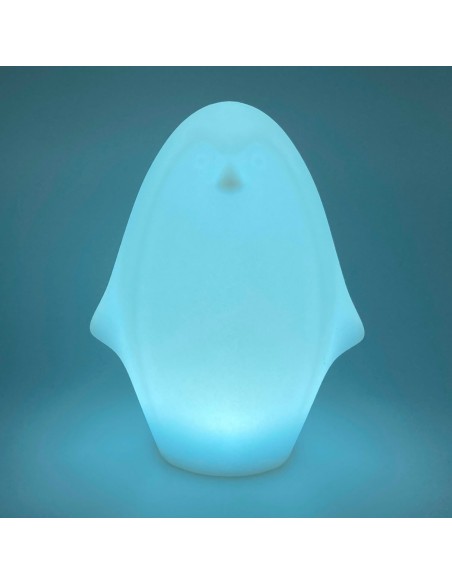 Беспроводной светильник Пингвин LED PENGUIN многоцветный RGB с пультом ДУ и аккумулятором Беспроводной светильник Пингвин LED PENGUIN многоцветный RGB с пультом ДУ и аккумулятором