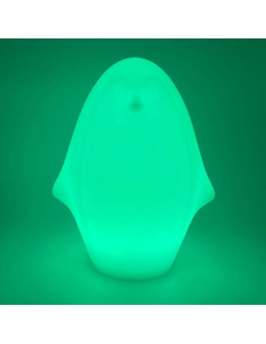 Беспроводной светильник Пингвин LED PENGUIN многоцветный RGB с пультом ДУ и аккумулятором