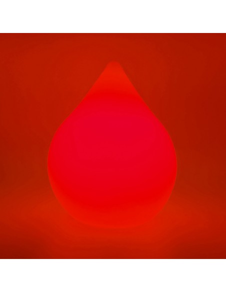 Садовый уличный светильник Капля LED DROP c разноцветной RGB подсветкой и пультом ДУ IP65 220V Садовый уличный светильник Капля LED DROP c разноцветной RGB подсветкой и пультом ДУ IP65 220V