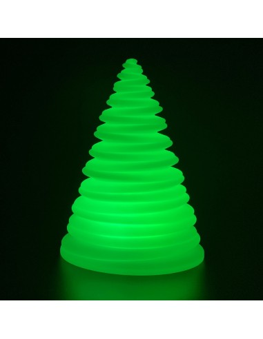 Беспроводной светильник Спираль LED SPICE многоцветный RGB с пультом ДУ и аккумулятором