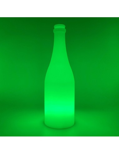 Садовый уличный светильник Бутылка LED BOTTLE c разноцветной RGB подсветкой и пультом ДУ IP65 220V