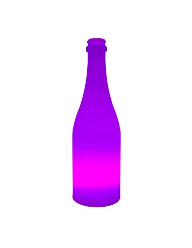 Садовый уличный светильник Бутылка LED BOTTLE c разноцветной RGB подсветкой и пультом ДУ IP65 220V