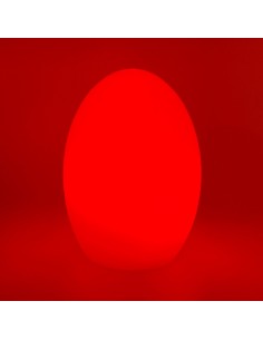 Настольная лампа Яйцо LED EGG с разноцветной RGB подсветкой и пультом ДУ IP65 220V