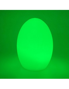 Настольная лампа Яйцо LED EGG с разноцветной RGB подсветкой и пультом ДУ IP65 220V 2