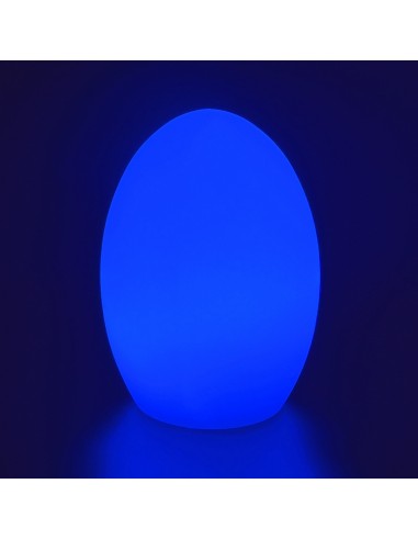 Садовый уличный светильник Яйцо LED EGG c разноцветной RGB подсветкой и пультом ДУ IP65 220V