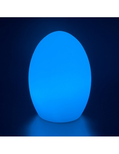 Садовый уличный светильник Яйцо LED EGG c разноцветной RGB подсветкой и пультом ДУ IP65 220V