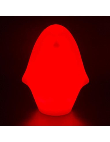 Садовый уличный светильник Пингвин LED PENGUIN c разноцветной RGB подсветкой и пультом ДУ IP65 220V