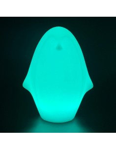 Садовый уличный светильник Пингвин LED PENGUIN c разноцветной RGB подсветкой и пультом ДУ IP65 220V 2