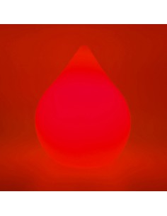 Настольная лампа Капля LED DROP с разноцветной RGB подсветкой и пультом ДУ IP65 220V 2