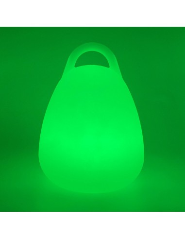 Садовый уличный светильник с ручкой LED HANDLE c разноцветной RGB подсветкой и пультом ДУ IP65 220V