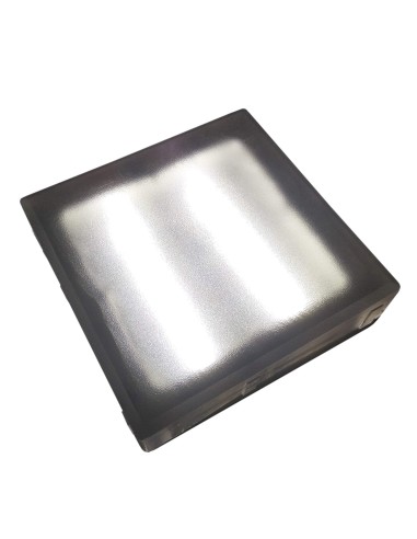 Светодиодная тротуарная плитка 200x200 мм LED Lumbrus City белая IP68