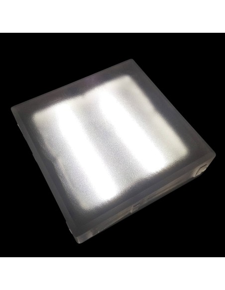 Светодиодная тротуарная плитка 200x200 мм LED Lumbrus City белая IP68 Светодиодная тротуарная плитка 200x200 мм LED Lumbrus City белая IP68
