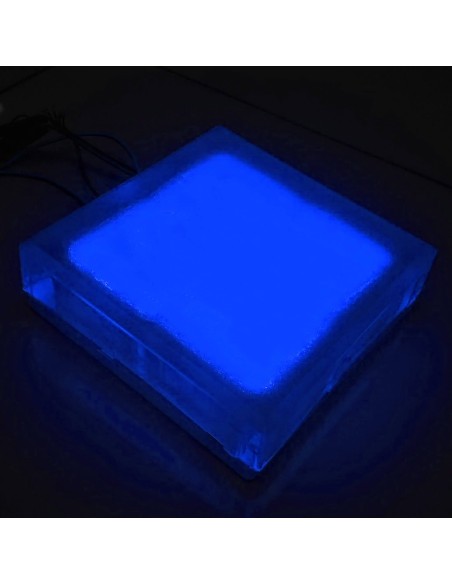 Светодиодная тротуарная плитка 200x200 мм LED Lumbrus City синяя IP68 Светодиодная тротуарная плитка 200x200 мм LED Lumbrus City синяя IP68