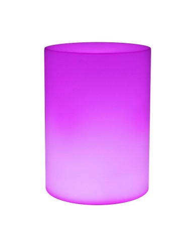 Светильник цилиндр беспроводной LED CYLINDER 39 разноцветный RGB с аккумулятором и пультом USB IP68