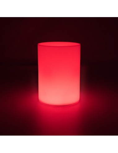 Светильник цилиндр LED CYLINDER 39 разноцветный RGB с пультом ДУ IP65 220V