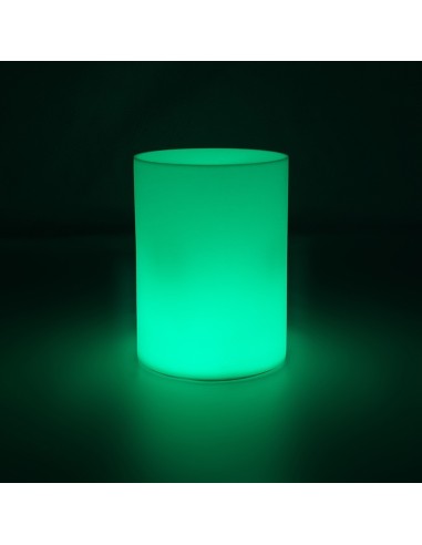 Светильник цилиндр LED CYLINDER 39 разноцветный RGB с пультом ДУ IP65 220V