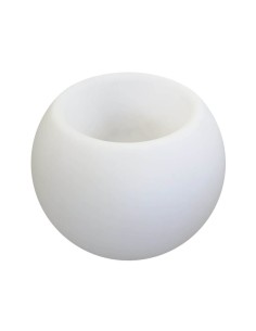 Кашпо с подсветкой Шар 60 см LED Moony белое 220V 2