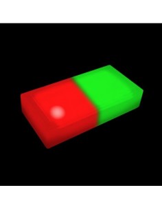 Светодиодная брусчатка 200x100 мм LED Lumbrus Brick красный+зелёный IP68 2