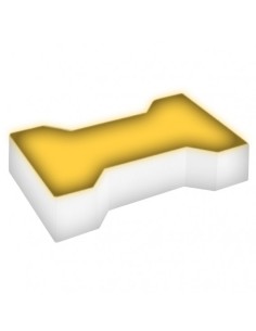 Светодиодная тротуарная плитка LED Lumbrus Катушка жёлтая IP68