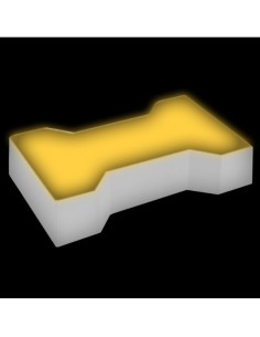Светодиодная тротуарная плитка LED Lumbrus Катушка жёлтая IP68 2