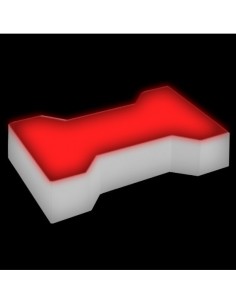 Светодиодная тротуарная плитка LED Lumbrus Катушка красная IP68 2