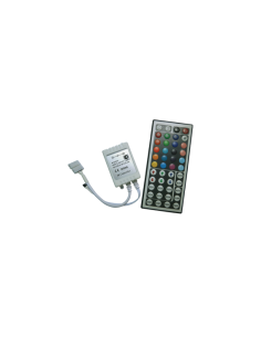 Контроллер RGB для разноцветных светодиодных светильников 12V 72 Вт. / 24V 144 Вт. с большим ИК-пультом ДУ
